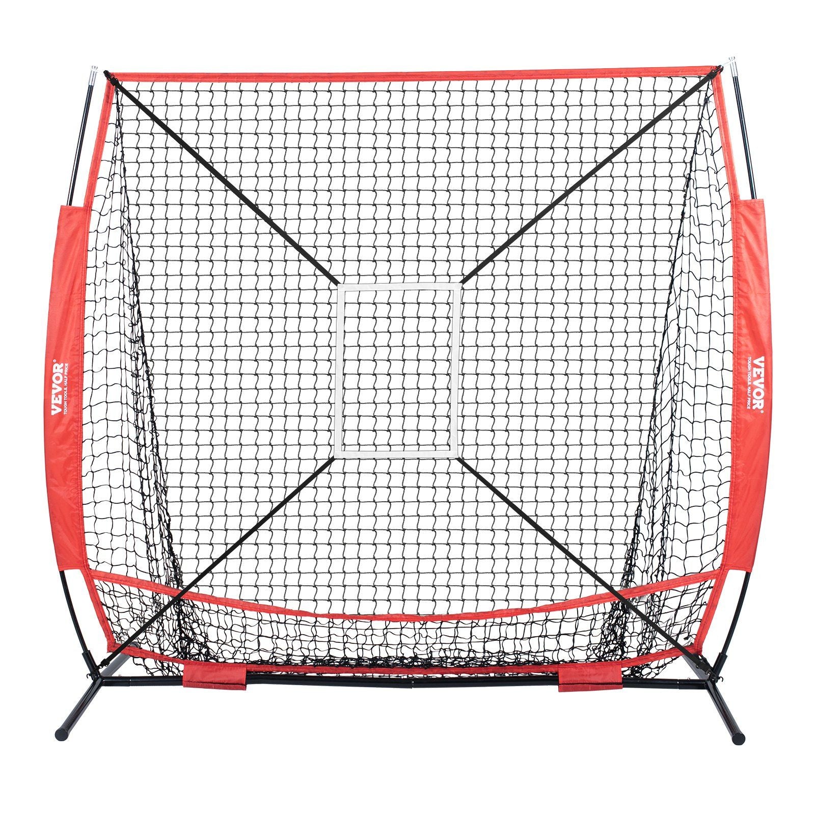 5x5 Baseball Softball Practice Net, Portable Baseball Training Net for Hitting Batting Catching Pitching, V952-55YCDKQDDPJXEZXRVV0