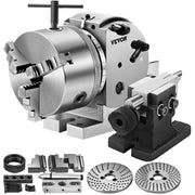 BS-0 Dividing Head 5 Inch, Precision Dividing Head Set with 5" 3-jaw Chuck & Tailstock Dividing Plates for V952-5CFDT000000000001V0