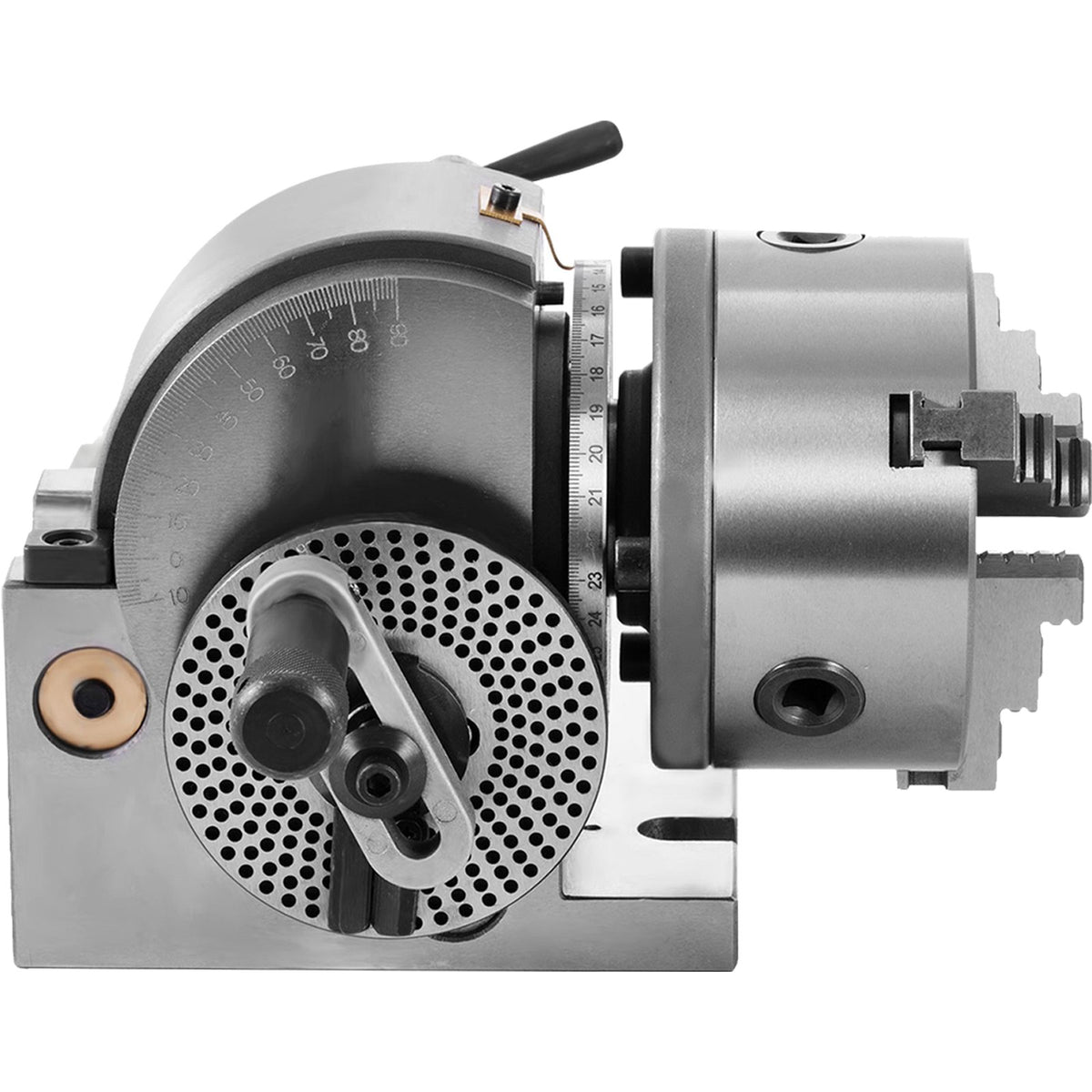 BS-0 Dividing Head 5 Inch, Precision Dividing Head Set with 5" 3-jaw Chuck & Tailstock Dividing Plates for V952-5CFDT000000000001V0