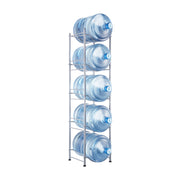 5 Tiers Water Jug Holder, 5 Gallon Water Bottle Holder, Single Row Water Bottle Rack for 5 Bottles, Heavy V952-5JLTZSSTSTZC0COMZV0