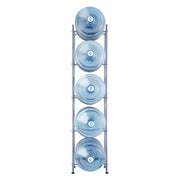 5 Tiers Water Jug Holder, 5 Gallon Water Bottle Holder, Single Row Water Bottle Rack for 5 Bottles, Heavy V952-5JLTZSSTSTZC0COMZV0