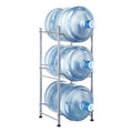 3 Tiers Water Jug Holder, 5 Gallon Water Bottle Holder, Single Row Water Bottle Rack for 3 Bottles, Heavy V952-5JLTZSSTSTZC6X90BV0