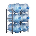 3 Tiers Water Jug Holder, 5 Gallon Water Bottle Holder, Double Row Water Bottle Rack for 6 Bottles, Heavy V952-5JLTZSSTSTZCFE4HKV0