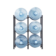 3 Tiers Water Jug Holder, 5 Gallon Water Bottle Holder, Double Row Water Bottle Rack for 6 Bottles, Heavy V952-5JLTZSSTSTZCFE4HKV0