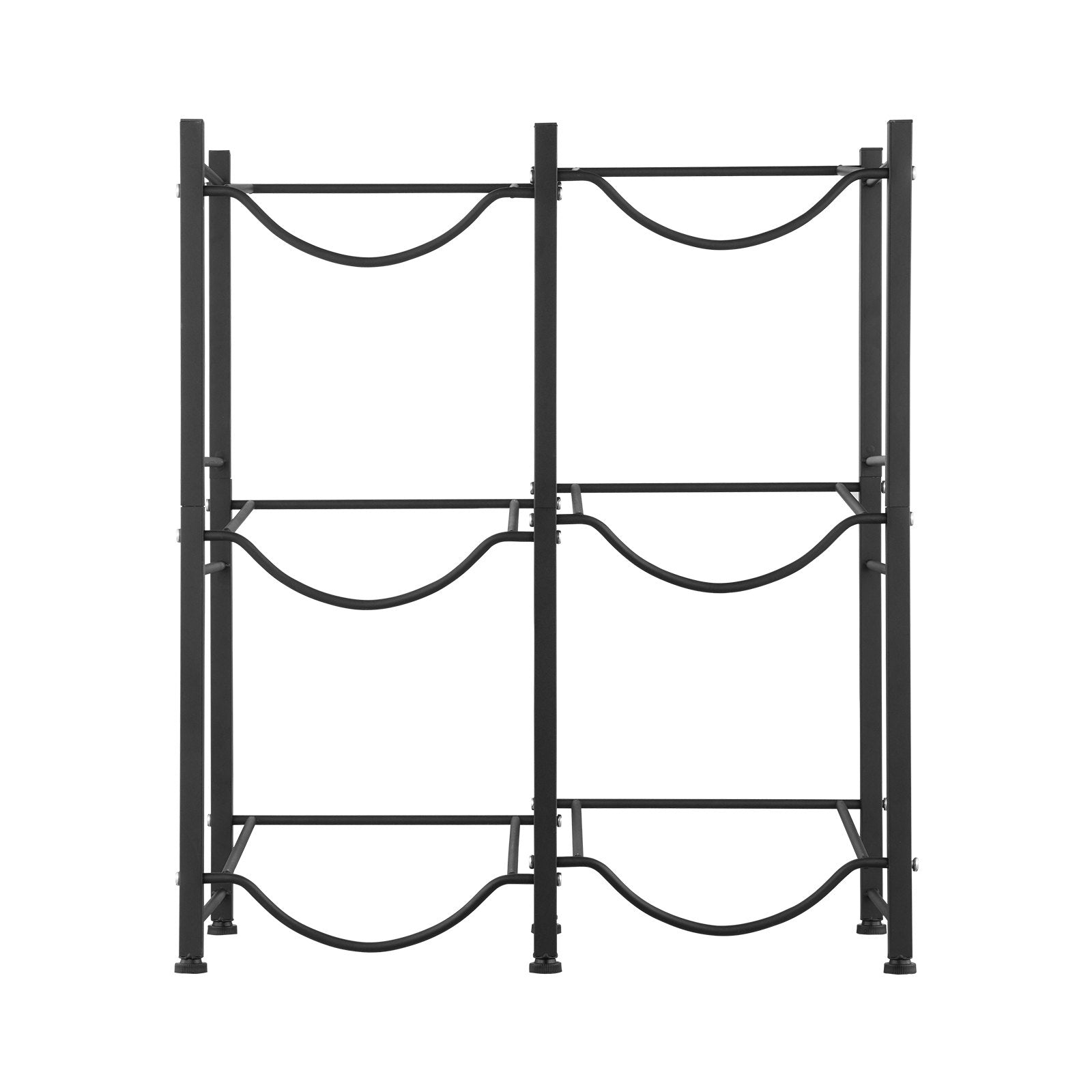3 Tiers Water Jug Holder, 5 Gallon Water Bottle Holder, Double Row Water Bottle Rack for 6 Bottles, Heavy V952-5JLTZSSTSTZCFE4HKV0