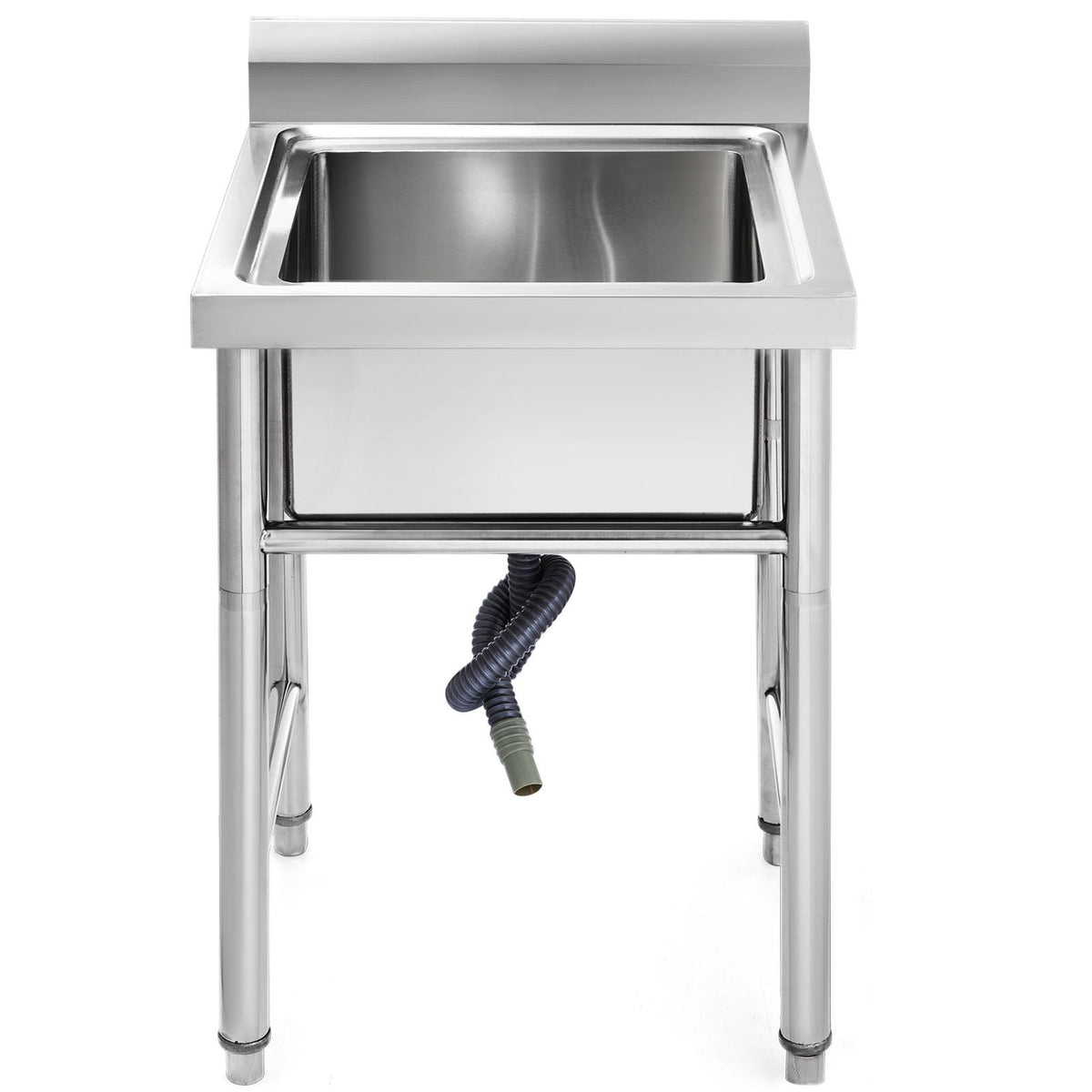 Handmade Sink Non-magnetic Stainless Steel Kitchen Sink Hand Made 1 Compartment 44.4 x 41.9 x 25.4 cm V952-60X60X80DCBXGSC01V0