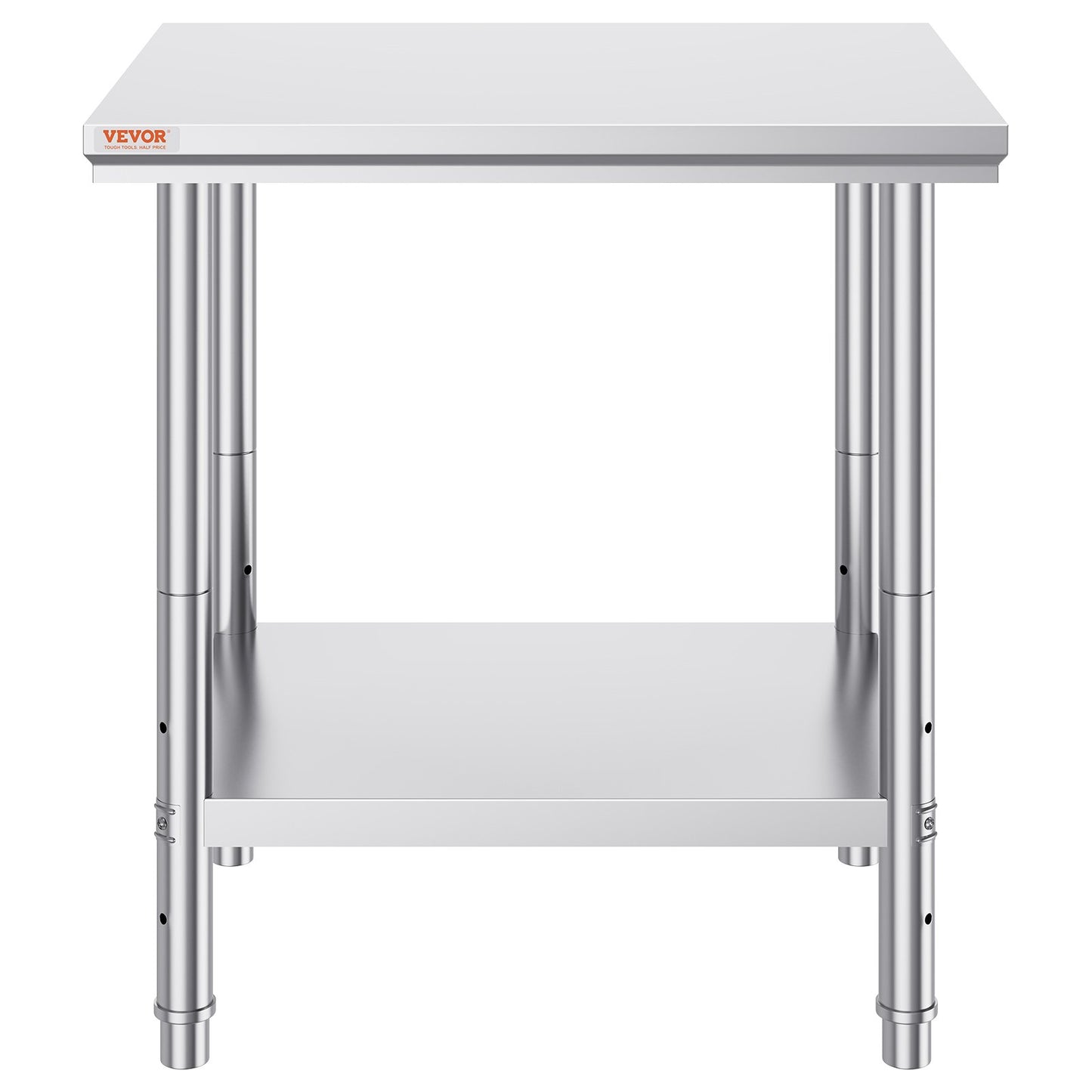 Commercial Worktable & Workstation 24 x 30 x 32 Inch Stainless Steel Work Table Heavy Duty Commercial Food V952-60X76X80CFGZTTZT1V0