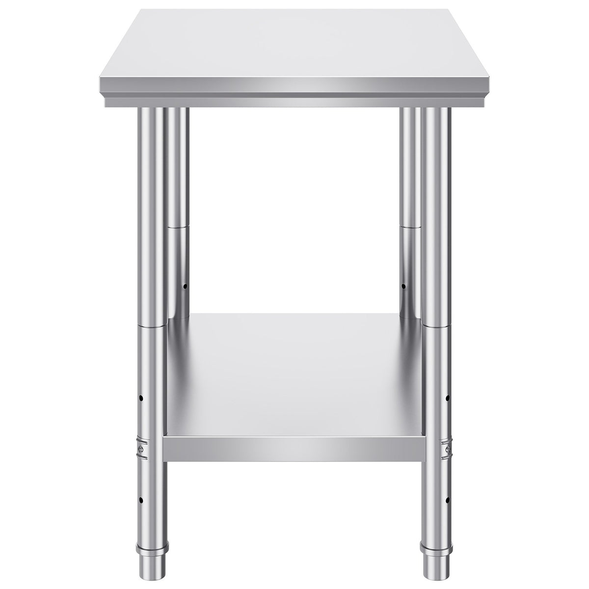 Commercial Worktable & Workstation 24 x 30 x 32 Inch Stainless Steel Work Table Heavy Duty Commercial Food V952-60X76X80CFGZTTZT1V0