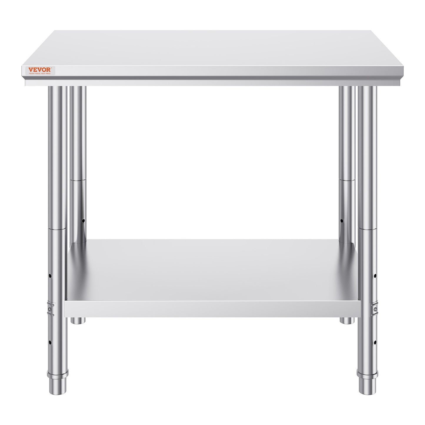 910x610mm Stainless Steel Kitchen Bench Commercial Work Food Prep Table V952-60X90X80CFGZT0001V0