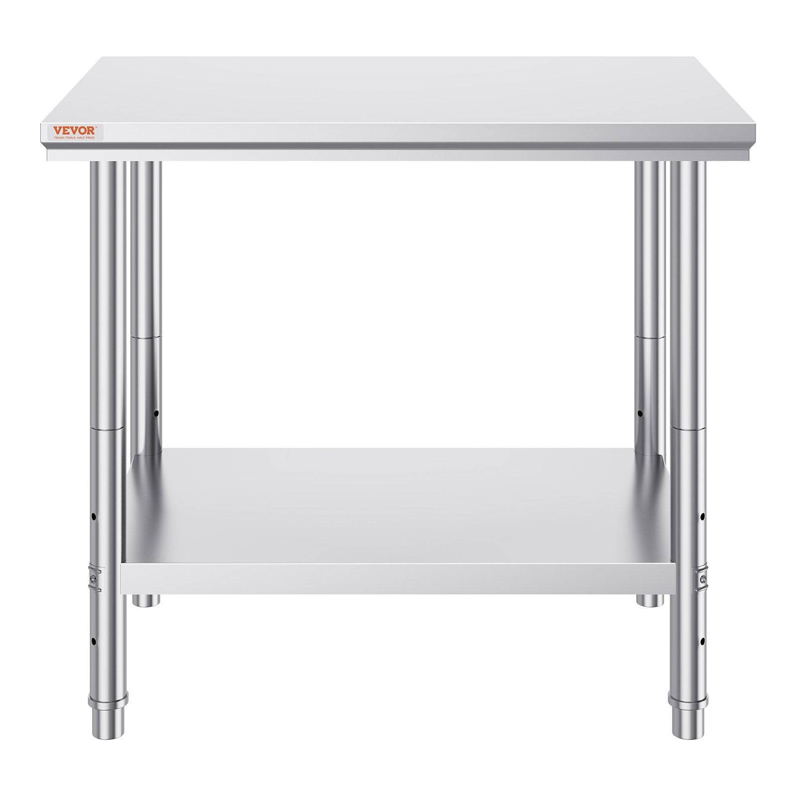 910x610mm Stainless Steel Kitchen Bench Commercial Work Food Prep Table V952-60X90X80CFGZT0001V0