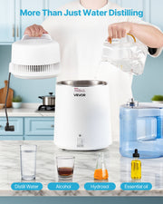 6L Water Distiller Home Countertop Purifier Machine 900W Plastic Container V952-6LZLSJZXID6L5Q71X001V3