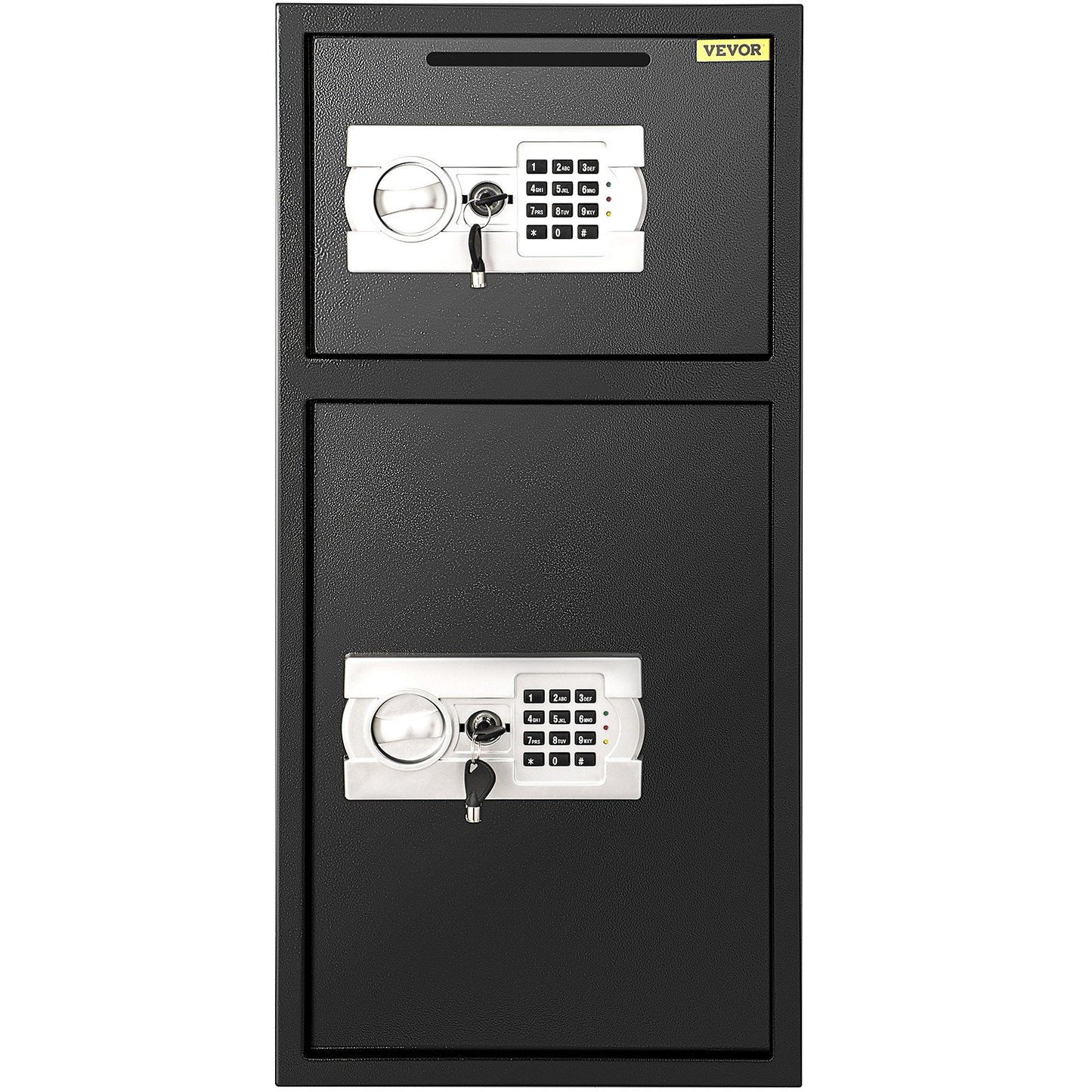 Large Double Door Security Safe Box 2.6 Cubic Feet Steel Safe Box Strong Box with Digital Lock for Money Gun V952-70ELJYBXG00000001V0