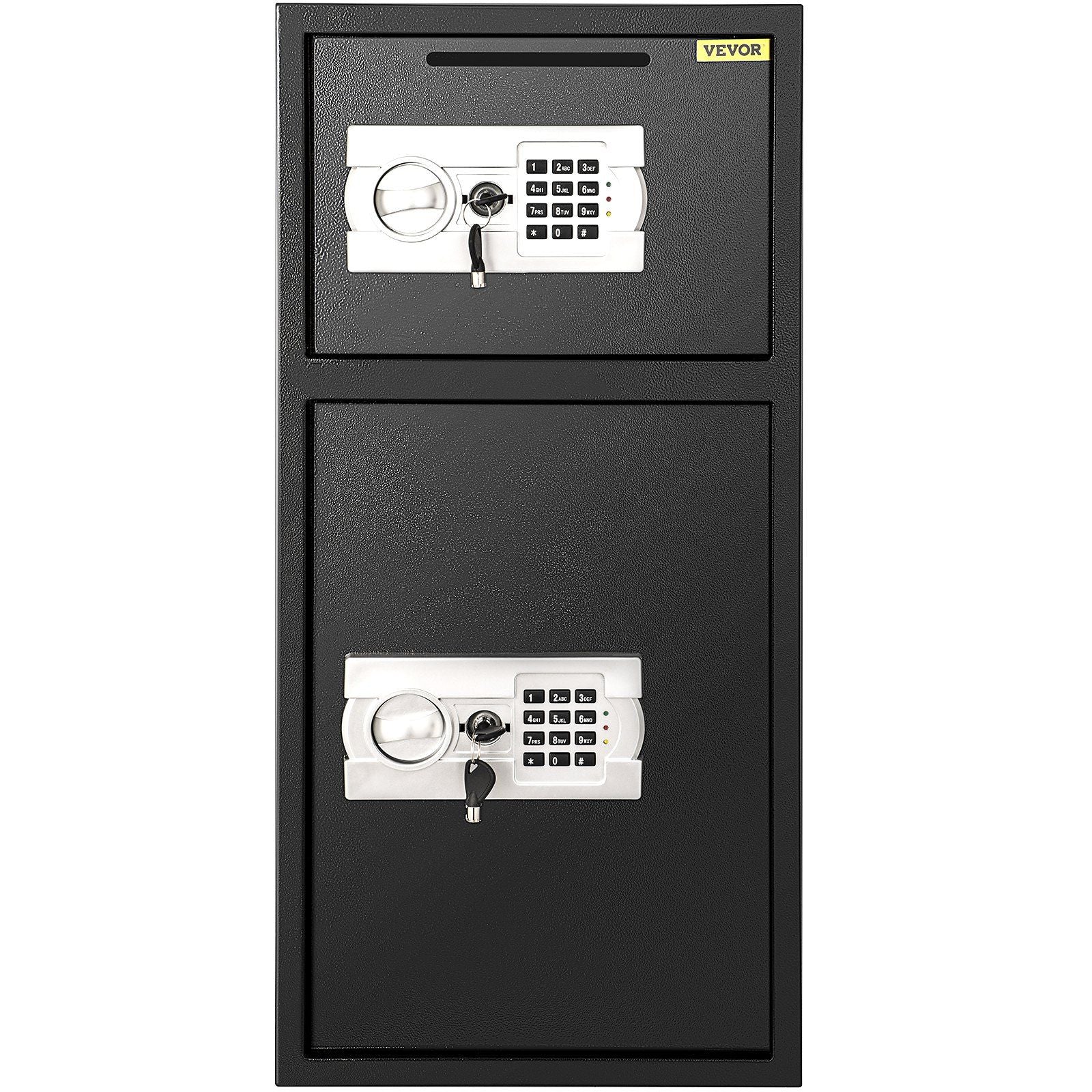 Large Double Door Security Safe Box 2.6 Cubic Feet Steel Safe Box Strong Box with Digital Lock for Money Gun V952-70ELJYBXG00000001V0