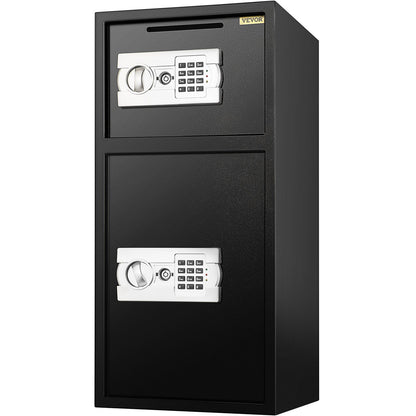 Large Double Door Security Safe Box 2.6 Cubic Feet Steel Safe Box Strong Box with Digital Lock for Money Gun V952-70ELJYBXG00000001V0