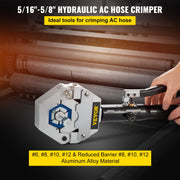 Hydraulic Hose Crimper Hydra-Krimp 71500,Manual AC Hose Crimper Kit Air Conditioning Repaire V952-71500YYRGJSJ00001V0