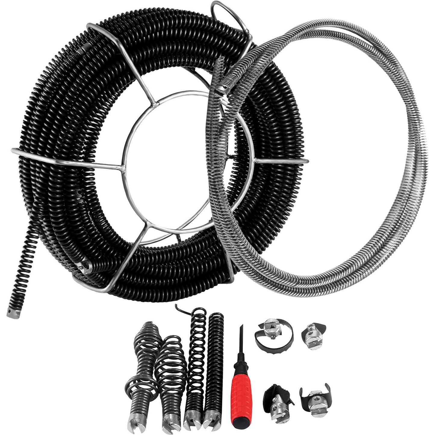 0.75-4 Inch Sectional Pipe Drain Cleaning Machine 400PRM Snake Cleaner Pipe Drain Cleaning Machine with 66 Ft V952-75XGDSTQAB0000001V3