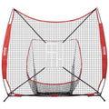 7x7 ft Baseball Softball Practice Net, Portable Baseball Training Net for Hitting Catching Pitching, Backstop V952-77YCDPJXLW77Z9CFSV0