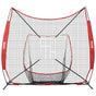 7x7 ft Baseball Softball Practice Net, Portable Baseball Training Net for Hitting Catching Pitching, Backstop V952-77YCDPJXLW77Z9CFSV0