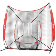 7x7 ft Baseball Softball Practice Net, Portable Baseball Training Net for Hitting Catching Pitching, Backstop V952-77YCDPJXLW77Z9CFSV0