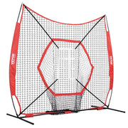 7x7 ft Baseball Softball Practice Net, Portable Baseball Training Net for Hitting Batting Catching Pitching, V952-77YCWPJXLW772BBXWV0