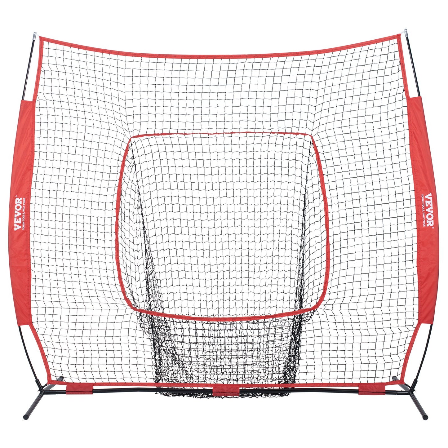 7x7 Baseball Softball Practice Net, Portable Baseball Training Net for Hitting Batting Catching Pitching, V952-77YCWPJXLW773F0NBV0