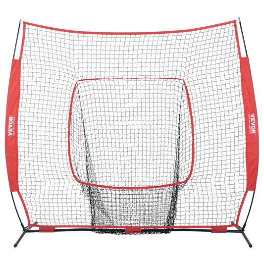 7x7 Baseball Softball Practice Net, Portable Baseball Training Net for Hitting Batting Catching Pitching, V952-77YCWPJXLW773F0NBV0