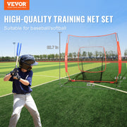 7x7 Baseball Softball Practice Net, Portable Baseball Training Net for Hitting Batting Catching Pitching, V952-77YCWPJXLW773F0NBV0