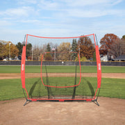 7x7 Baseball Softball Practice Net, Portable Baseball Training Net for Hitting Batting Catching Pitching, V952-77YCWPJXLW773F0NBV0