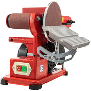Belt Sander 4" x 36", Disc Combo Sander 6",Electric Adjustable Bench Belt Sander 375W,Grinder Bench Sanding V952-915BD-46NSDJ00001V3