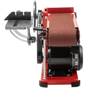 Belt Sander 4" x 36", Disc Combo Sander 6",Electric Adjustable Bench Belt Sander 375W,Grinder Bench Sanding V952-915BD-46NSDJ00001V3