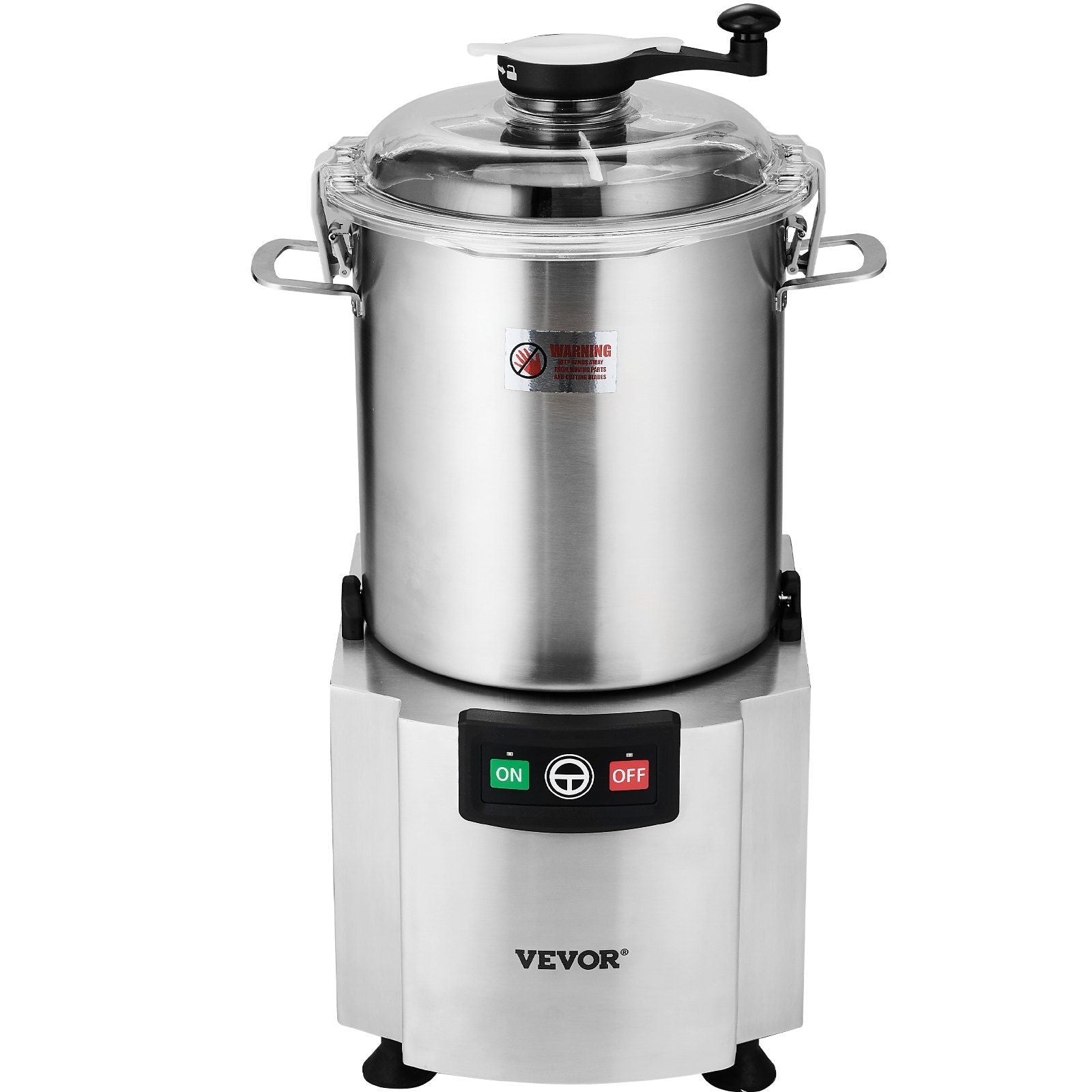 Food Processor & Vegetable Chopper, 18L Food-Grade Stainless Steel Food Processor Chopper with S-Curve Blade V952-AJSQSJ18L150H4734V3