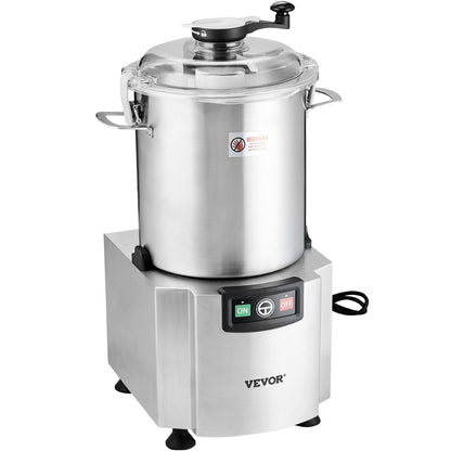 Food Processor & Vegetable Chopper, 18L Food-Grade Stainless Steel Food Processor Chopper with S-Curve Blade V952-AJSQSJ18L150H4734V3