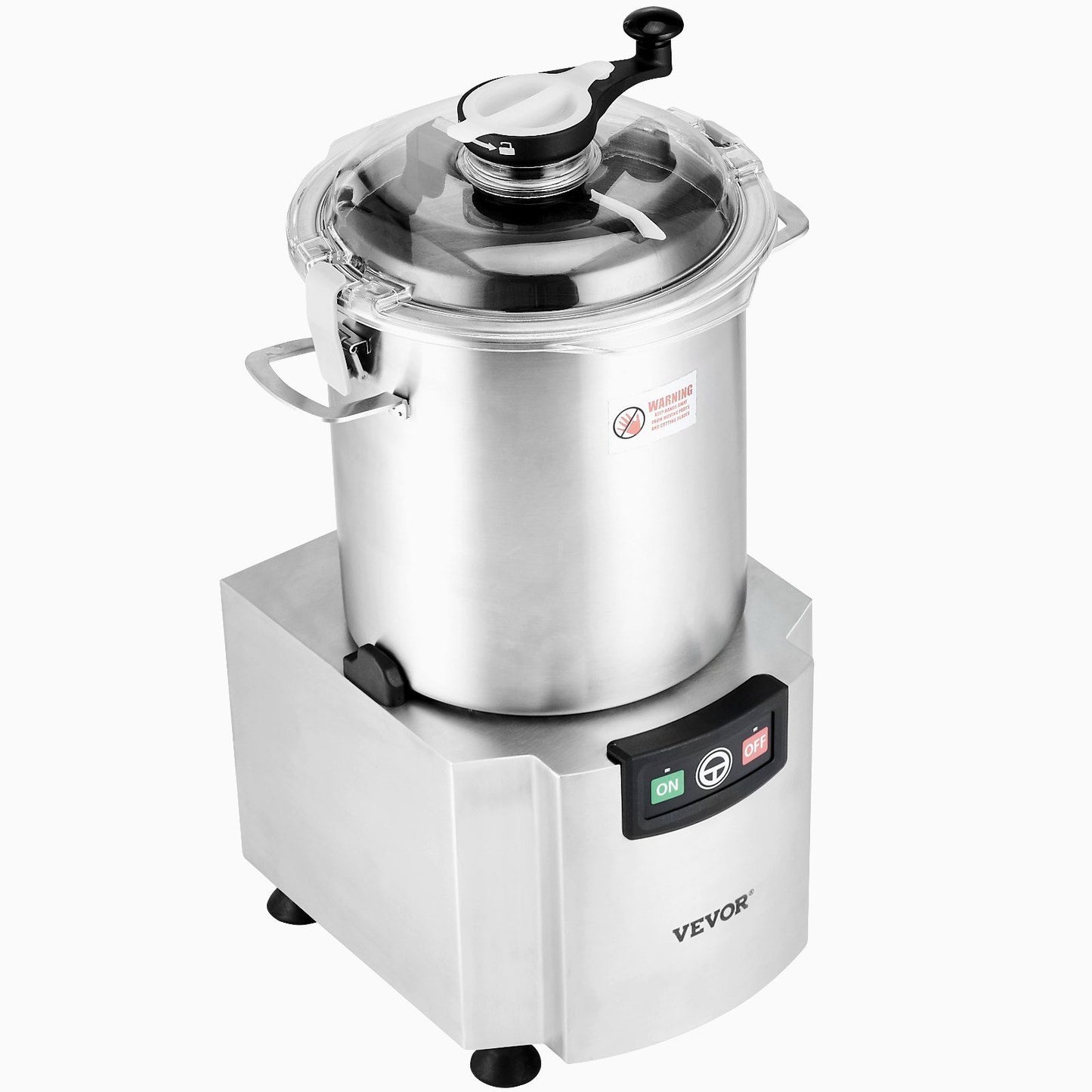 Food Processor & Vegetable Chopper, 18L Food-Grade Stainless Steel Food Processor Chopper with S-Curve Blade V952-AJSQSJ18L150H4734V3