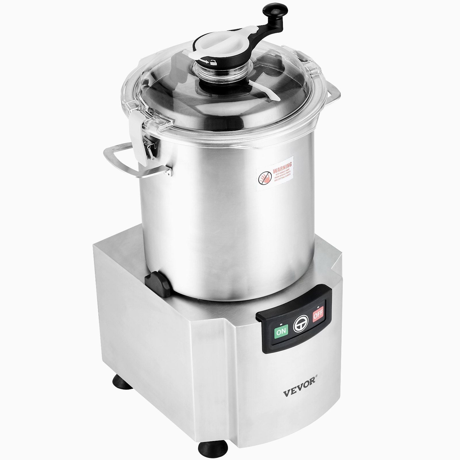 Food Processor & Vegetable Chopper, 18L Food-Grade Stainless Steel Food Processor Chopper with S-Curve Blade V952-AJSQSJ18L150H4734V3