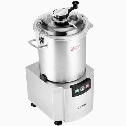 Food Processor & Vegetable Chopper, 18L Food-Grade Stainless Steel Food Processor Chopper with S-Curve Blade V952-AJSQSJ18L150H4734V3
