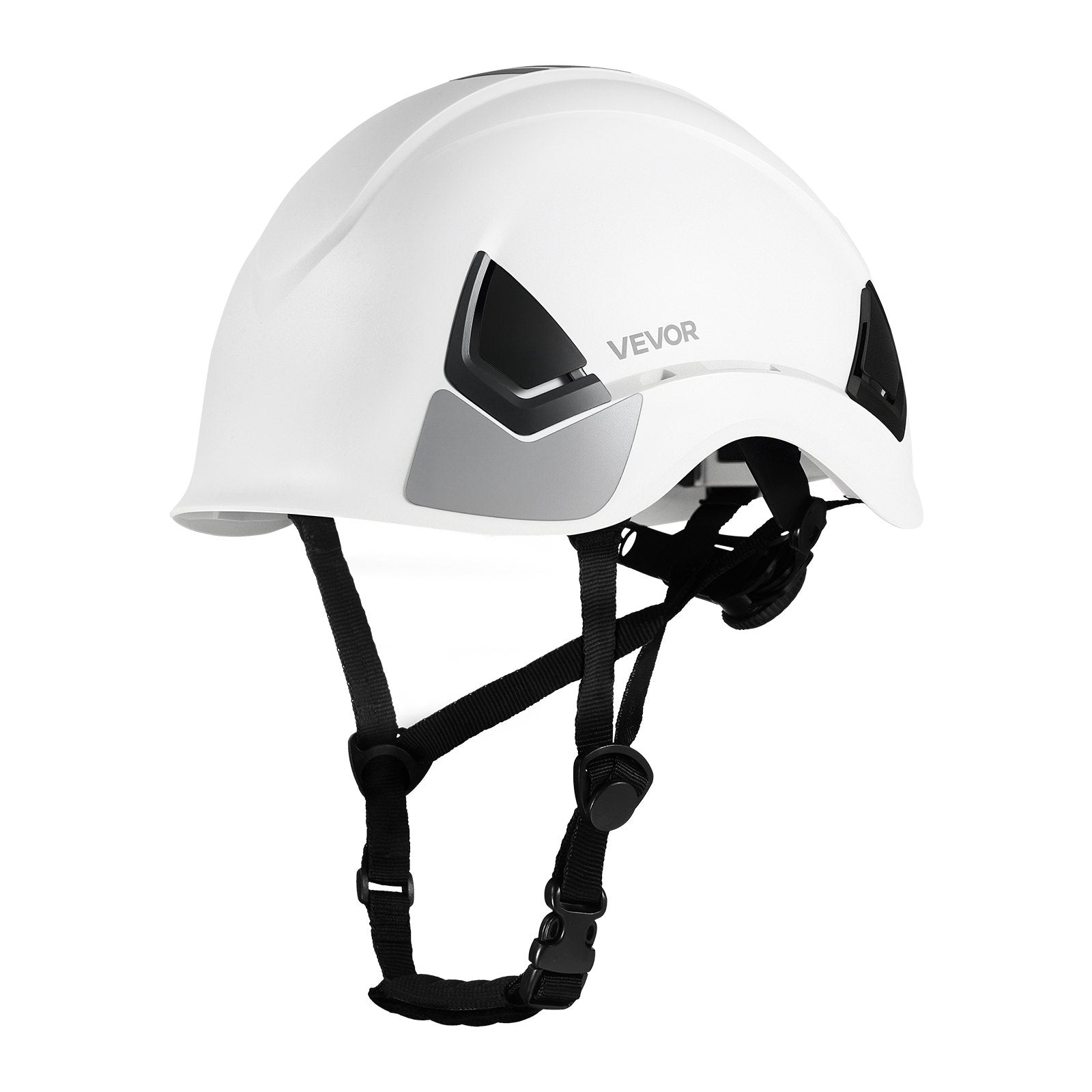 Safety Helmet, ANSI/ISEA Z89.1 Approved ABS Safety Hard Hat with 6-Point Ratchet Suspension, Adjustable V952-AQMANSITYPE127YWH001V0