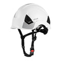 Construction Safety Helmet, ANSI/ISEA Z89.1 Approved ABS Safety Hard Hat with 6-Point Ratchet Suspension, V952-AQMANSITYPE2WZH7S001V0