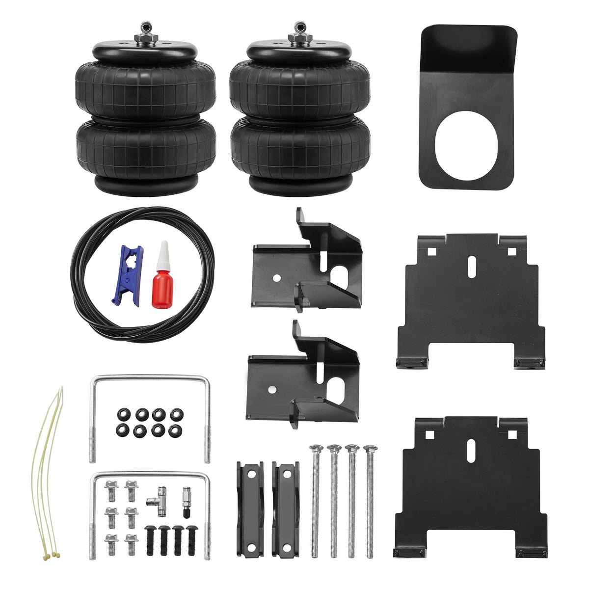 Air Bag Suspension Kit, Air Springs Suspension Bag Kit Compatible with 2007-2018 Chevrolet Silverado 1500 and V952-AQQNXJTJ2007GGVSVV0