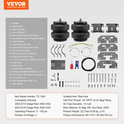 Air Bag Suspension Kit, Air Springs Suspension Bag Kit Compatible with 2003-2013 Dodge Ram 2500 4WD, V952-AQQNXJTJ50003HO8FV0