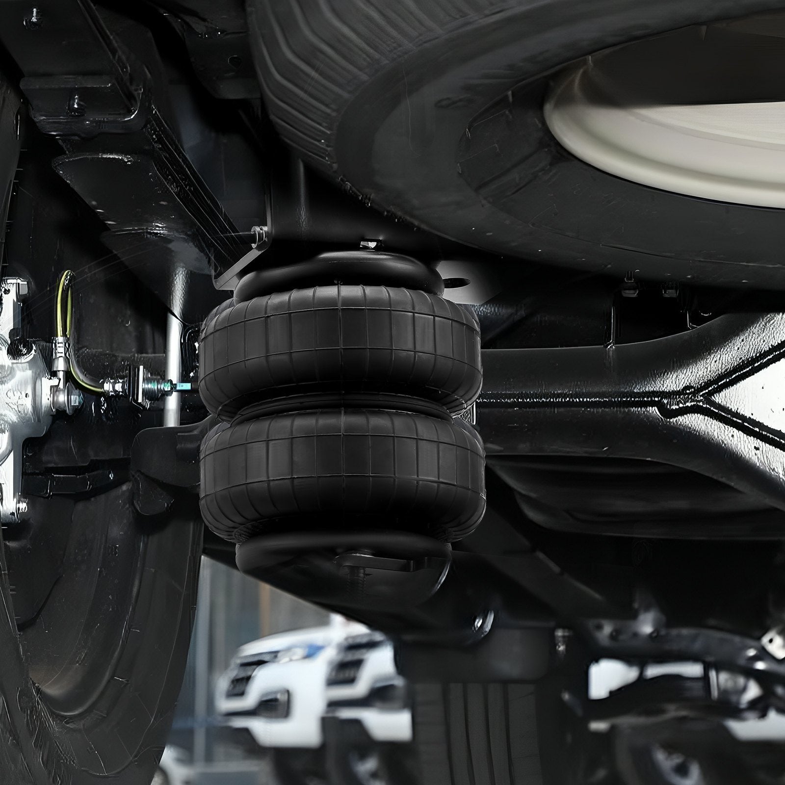 Air Bag Suspension Kit, Air Springs Suspension Bag Kit Compatible with 2003-2013 Dodge Ram 2500 4WD, V952-AQQNXJTJ50003HO8FV0