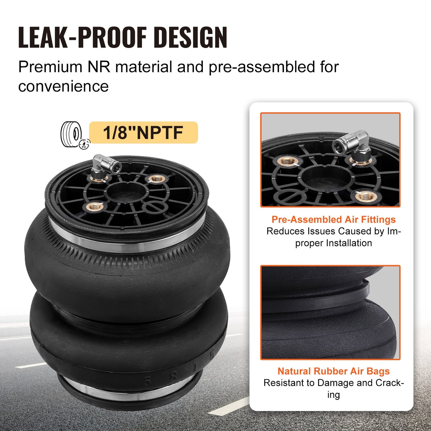 Air Bag Suspension Kit, Air Springs Suspension Bag Kit Compatible with 2011-2019 Chevrolet Silverado V952-AQQNXJTJ5000O42GKV0