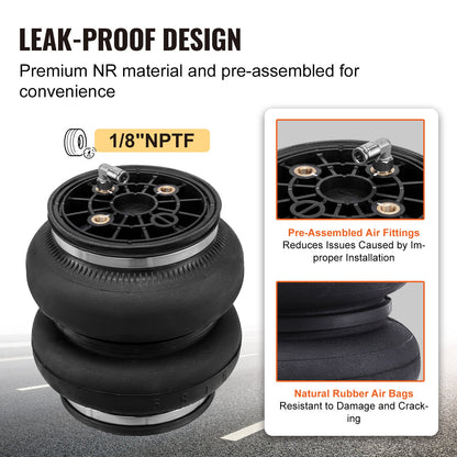 Air Bag Suspension Kit, Air Springs Suspension Bag Kit Compatible with 2011-2019 Chevrolet Silverado V952-AQQNXJTJ5000O42GKV0