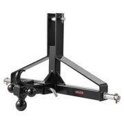 3 Point Trailer Hitch with 2 in Receiver, 3pt Quick Hitch Attachment, Heavy Duty Tractor Tow Drawbar Adapter, V952-ASJXJSQDKSXTJ54AM001V0