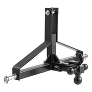 3 Point Trailer Hitch with 2 in Receiver, 3pt Quick Hitch Attachment, Heavy Duty Tractor Tow Drawbar Adapter, V952-ASJXJSQDKSXTJ54AM001V0
