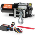 Electric Winch, 1361 kg Line Pull Capacity, 12V DC ATV/UTV Winch with 0.5 x 1188.7 cm 7 Strands Steel Cable V952-ATVGSSJPYXYK43JX7V9