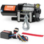Electric Winch, 1361 kg Line Pull Capacity, 12V DC ATV/UTV Winch with 0.5 x 1188.7 cm 7 Strands Steel Cable V952-ATVGSSJPYXYK43JX7V9