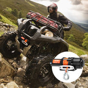 Electric Winch ATV UTV 2041 kg Synthetic Rope Waterproof Remote Control V952-ATVHCSJPYXWXMCF1OV9