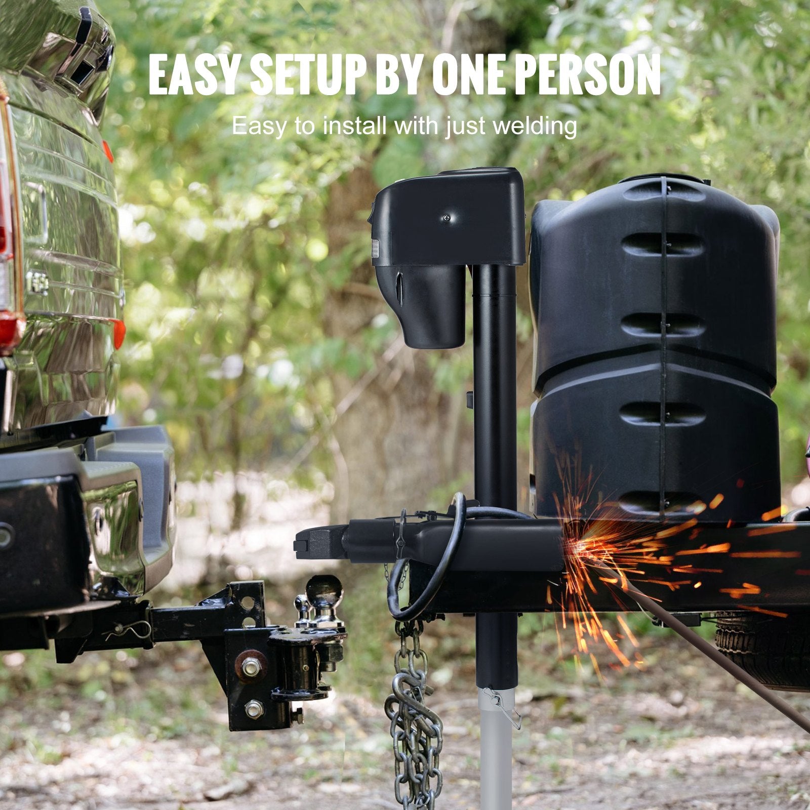 A-Frame Trailer Coupler, Fits 2-Inch Hitch Ball Size, 7000 lbs Towing Capacity, Heavy Duty Steel Coupler, V952-AXTCOHQDZHJ25QG1PV0