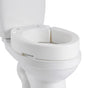Raised Toilet Seat, 136.1 kg Load Capacity, 88.9 mm Lift Height, Commode Elevated Toilet Seat Riser with V952-AZSJGMTZD35YO6XQR001V0