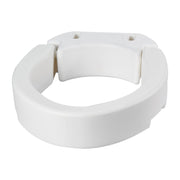 Raised Toilet Seat, 136.1 kg Load Capacity, 88.9 mm Lift Height, Commode Elevated Toilet Seat Riser with V952-AZSJGMTZD35YO6XQR001V0